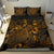 Polynesian Bedding Set - Guam Duvet Cover Set Gold Color - Polynesian Pride