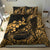 Polynesian Bedding Set - Hawaii Duvet Cover Polynesian Golden Humpback Whale - Polynesian Pride