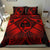 Guam Polynesian Bedding Set - Guam Red Seal with Polynesian Tattoo - Polynesian Pride