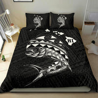 Hawaii Polynesian Mahi - Mahi Common Dolphinfish Bedding Set - White - Polynesian Pride