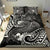 Samoa Bedding Set - White Shark Polynesian Tattoo - Polynesian Pride