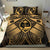 Guam Polynesian Bedding Set - Guam Gold Seal with Polynesian Tattoo Gold - Polynesian Pride