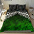 New Zealand Maori Silver Fern Poutama Bedding Set - Polynesian Pride