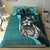 Chuuk Micronesian Bedding Set Turquoise - Turtle With Hook - Polynesian Pride