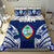 Polynesian Bedding Set - Guam Duvet Cover Set - Pattern With Seal Blue Version - Polynesian Pride