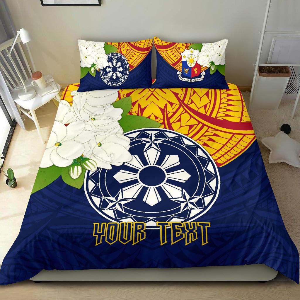 The Philippines Personalised Bedding Set - Filipino Sampaguita Red - Polynesian Pride