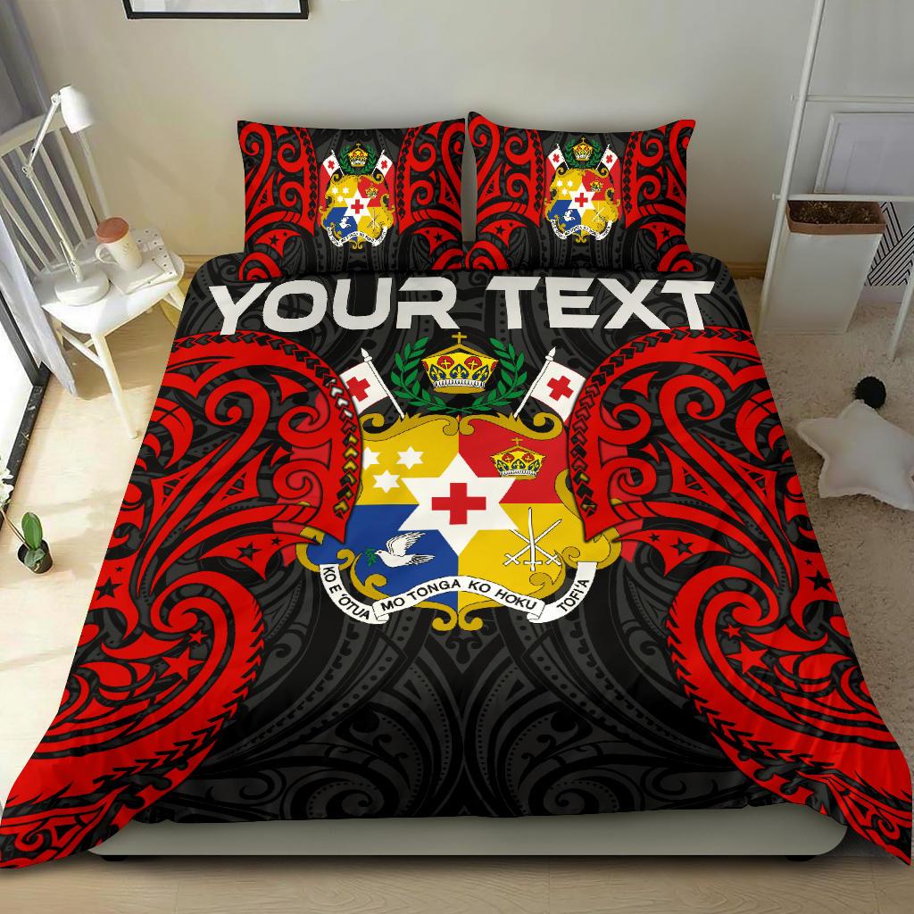 Tonga Polynesian Custom Personalised Bedding Set - Tongan Spirit - Polynesian Pride