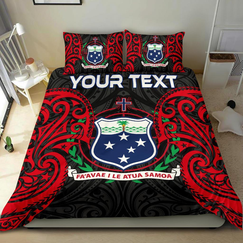 Samoa Polynesian Custom Personalised Bedding Set - Samoan Spirit - Polynesian Pride
