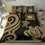 Samoa Polynesian Bedding Set - Gold Tentacle Turtle Gold - Polynesian Pride