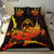 Guam Polynesian Bedding Set - Swordfish With Hibiscus - Polynesian Pride