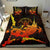 Niue Polynesian Bedding Set - Swordfish With Hibiscus - Polynesian Pride