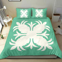 Hawaiian Bedding Set Royal Pattern - Seafoarm - A2 Style - Polynesian Pride