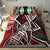 Guam Bedding Set - Tribal Flower Special Pattern Red Color - Polynesian Pride