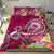 Samoa Bedding Set - Turtle Plumeria (Pink) - Polynesian Pride