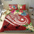 The Philippines Bedding Set - Summer Plumeria (Red) - Polynesian Pride