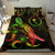 Chuuk Polynesian Bedding Set - Turtle With Blooming Hibiscus Reggae - Polynesian Pride