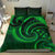 New Zealand Maori Mangopare Bedding Set Polynesian - Green - Polynesian Pride