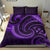 New Zealand Maori Mangopare Bedding Set Polynesian - Purple Purple - Polynesian Pride