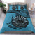 Polynesian Duvet Cover Set - Tahiti Bedding Set Blue - Polynesian Pride