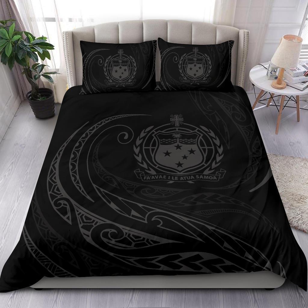Samoa Bedding Set - White - Frida Style - Polynesian Pride