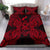 Polynesian Bedding Set - Guam Duvet Cover Set Map Red Red - Polynesian Pride