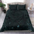 New Zealand Bedding Set, Maori Gods Tumatauenga (God Of War) - Blue - Polynesian Pride