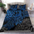 Polynesian Duvet Cover - Guam Bedding Set - Blue Turtle Flowing - Polynesian Pride