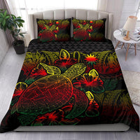 Polynesian Bedding Set - Nauru Duvet Cover Set Reggae Color - Polynesian Pride