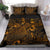 Polynesian Bedding Set - Guam Duvet Cover Set Gold Color - Polynesian Pride