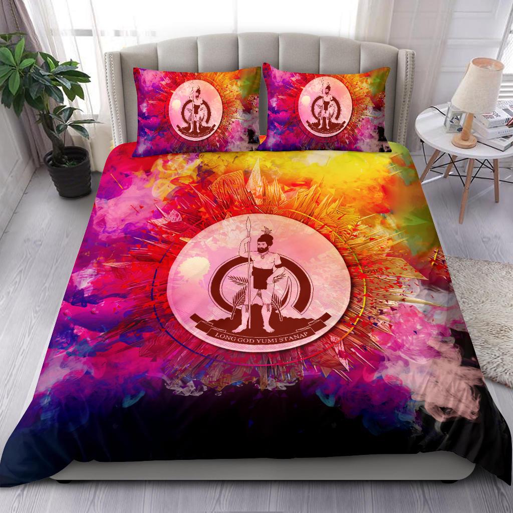 Polynesian Bedding Set Vanuatu Duvet Cover Set Bright Style - Polynesian Pride