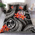 Polynesian Bedding Set - Guam Duvet Cover Set - Black Plumeria BLACK - Polynesian Pride