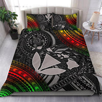 Polynesian Bedding Set - Hawaii Duvet Cover Set - Kanaka Maoli Hawaiian Map - Polynesian Pride