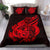 Polynesian Bedding Set - Tahiti Duvet Cover Set Father And Son Red - Polynesian Pride