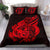 Polynesian Bedding Set - Guam Duvet Cover Set Father And Son Red - Polynesian Pride