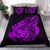 Polynesian Bedding Set - Guam Duvet Cover Set Father And Son Purple - Polynesian Pride