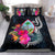 Polynesian Bedding Set - Guam Duvet Cover Set Tropical Flowers - Polynesian Pride