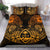 Polynesian Bedding Set - Guam Duvet Cover Sets - Gold Turtle Homeland Notext - Polynesian Pride