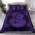 Hawaii Anchor Hibiscus Flower Vintage Bedding Set - AH - Purple - Polynesian Pride