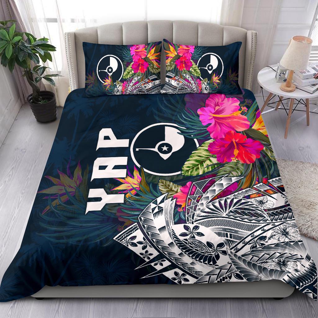 YAP Bedding Set - YAP Summer Vibes Blue - Polynesian Pride
