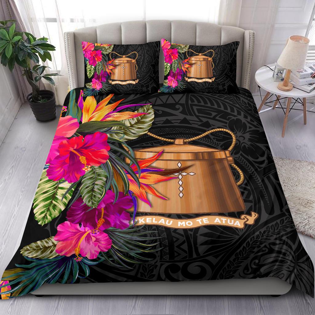 Tokelau Bedding Set - Polynesian Hibiscus Pattern - Polynesian Pride