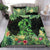 Maori Manaia Bedding Set Tropical Koru Fern With Plumeria Hibiscus - Polynesian Pride