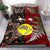 Australia New Zealand Bedding Set - Maori Aboriginal Black - Polynesian Pride