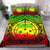 Samoa Bedding Set - Samoa Coat Of Arm, Polynesian Tattoo (Reggae) - Polynesian Pride