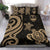 Guam Polynesian Bedding Set - Gold Tentacle Turtle - Polynesian Pride