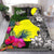 Palau Bedding Set - Turtle Plumeria Banana Leaf - Polynesian Pride