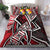 Tonga Polynesian Bedding Set - Tribal Flower Special Pattern Red Color Red - Polynesian Pride