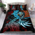 Samoa Bedding Set - Samoan Warrior With Eagle - Polynesian Pride