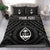 Guam Personalised Bedding Set - Guam Seal With Polynesian Tattoo Style (Black) Black - Polynesian Pride