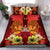 Fiji Bedding Sets - Tribal Tuna Fish Orange - Polynesian Pride