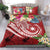 The Philippines Bedding Set - Summer Plumeria (Red) Red - Polynesian Pride